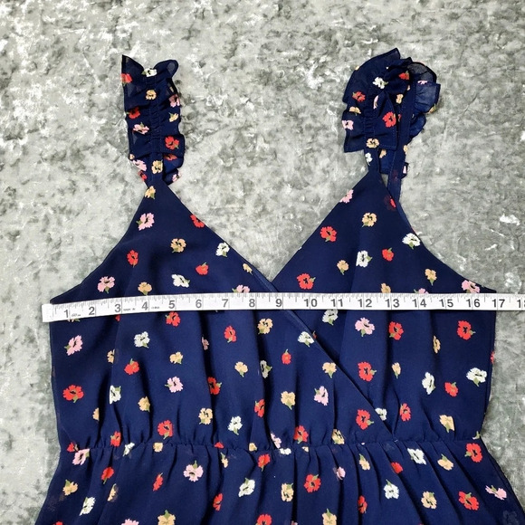 Madewell Ruffle-Strap Confetti Floral Dress - Picture 5 of 7